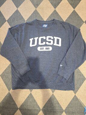 Blue 84 UCSD UC San Diego Crewneck Sweatshirt Navy Men's 2XL